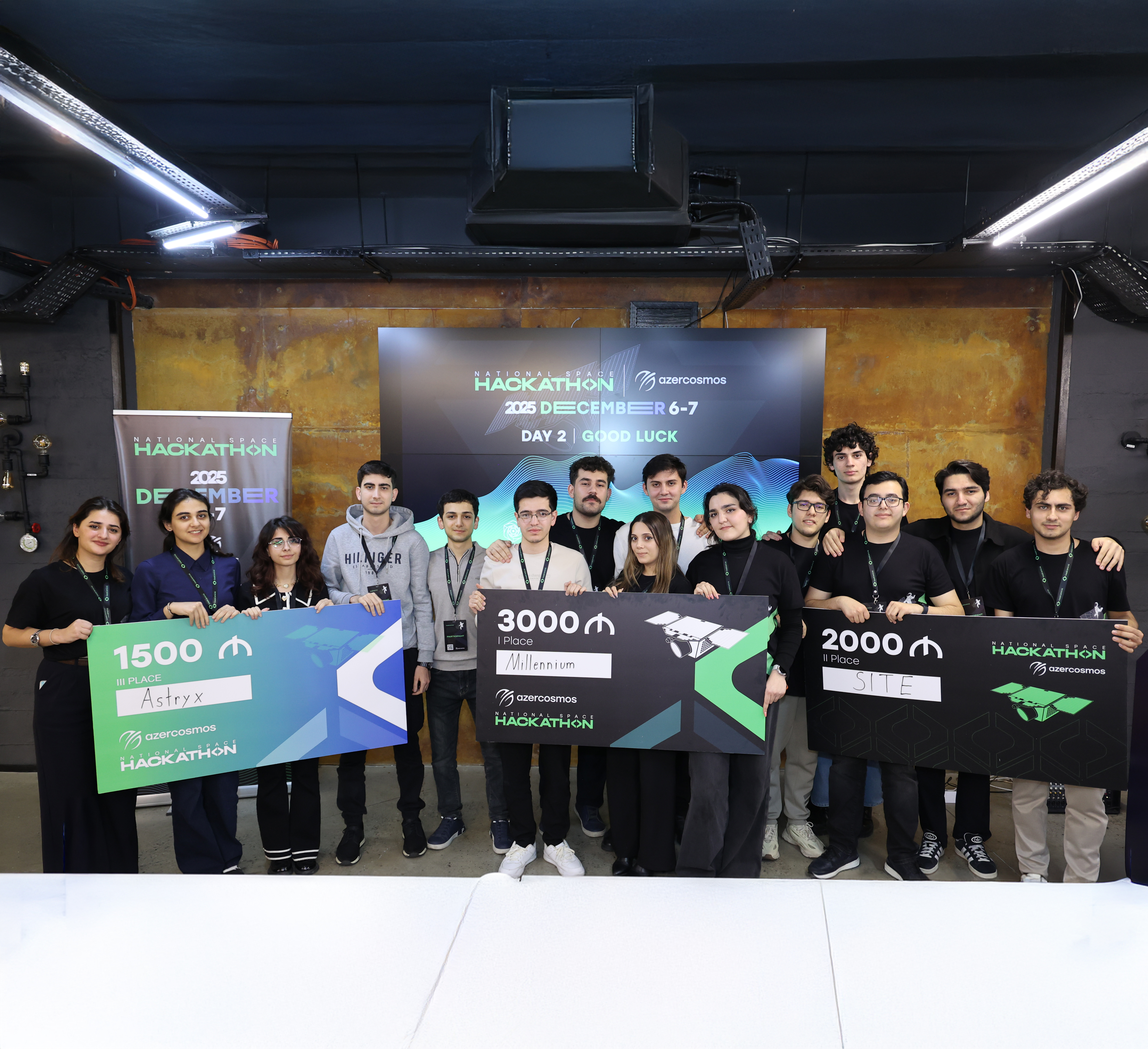 Azercosmos organized the first-ever "National Space Hackathon" in Azerbaijan