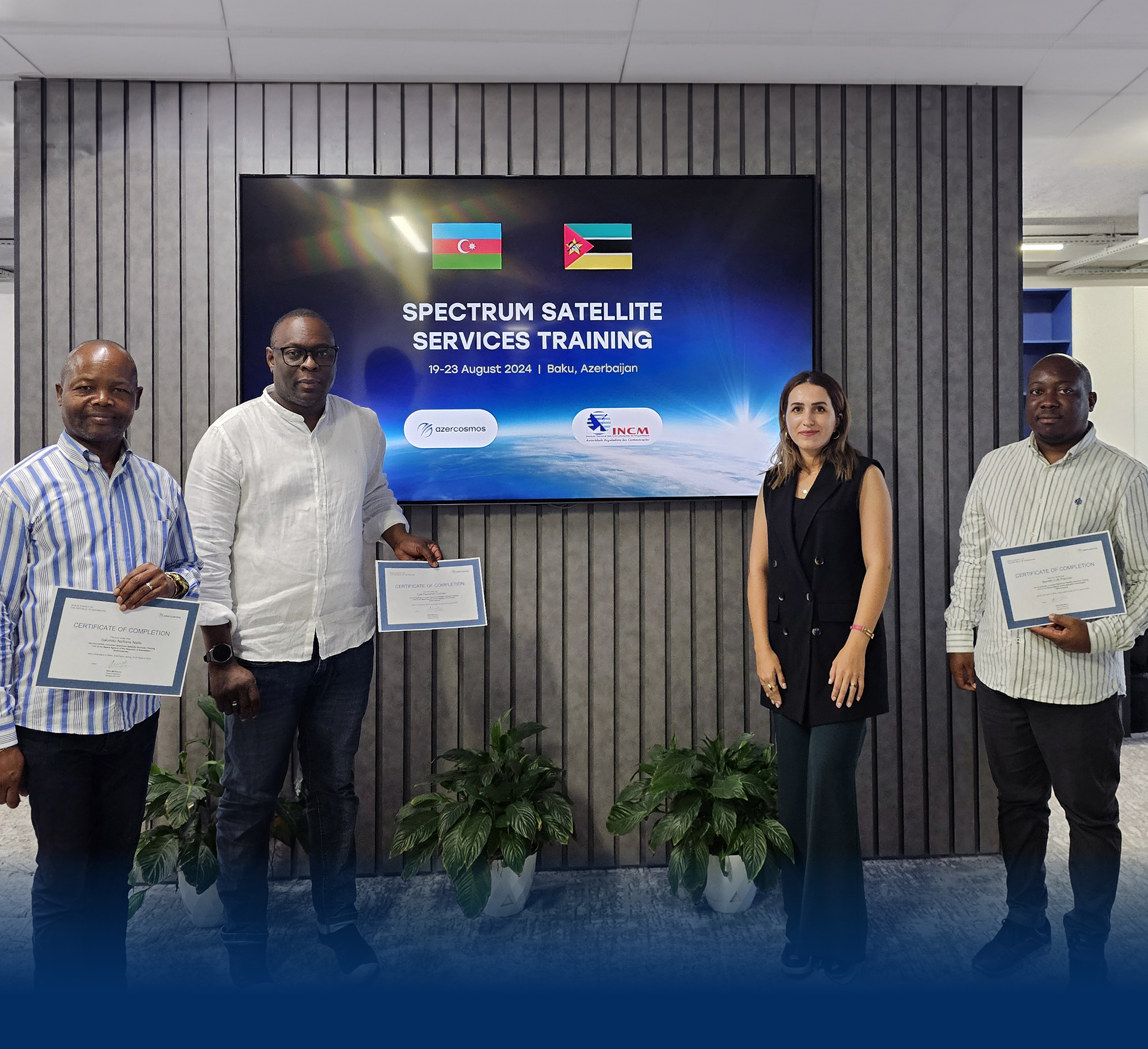 Azercosmos Shares Space Knowledge with Mozambique