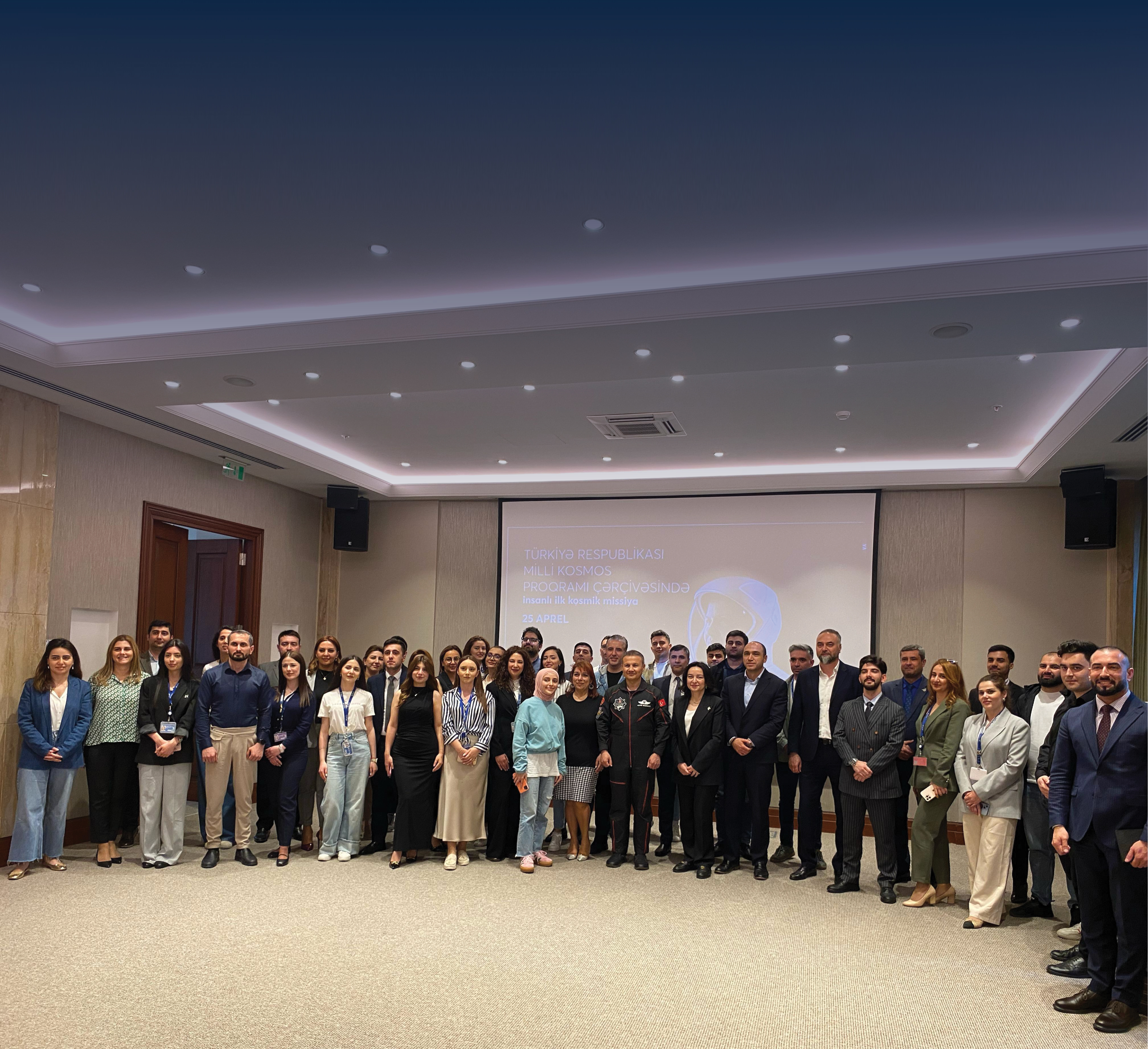Türkiye's first astronaut Alper Gezeravcı held a series of masterclasses