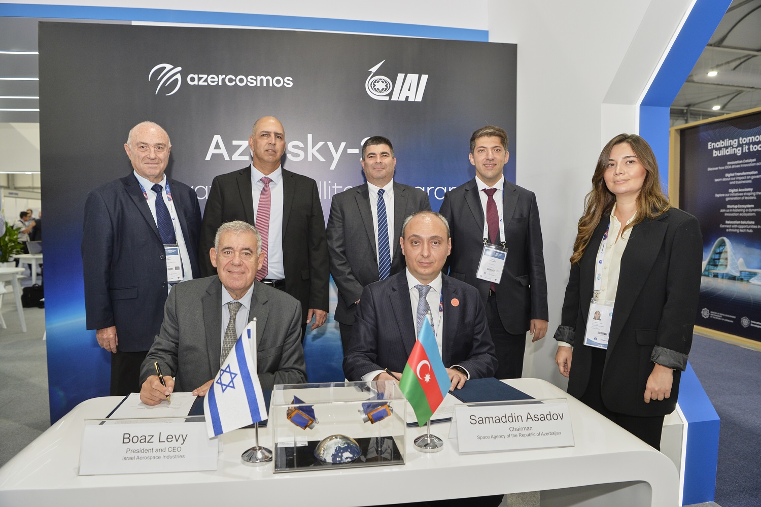 IAI and Azercosmos Announce Agreement on Azersky-2 program