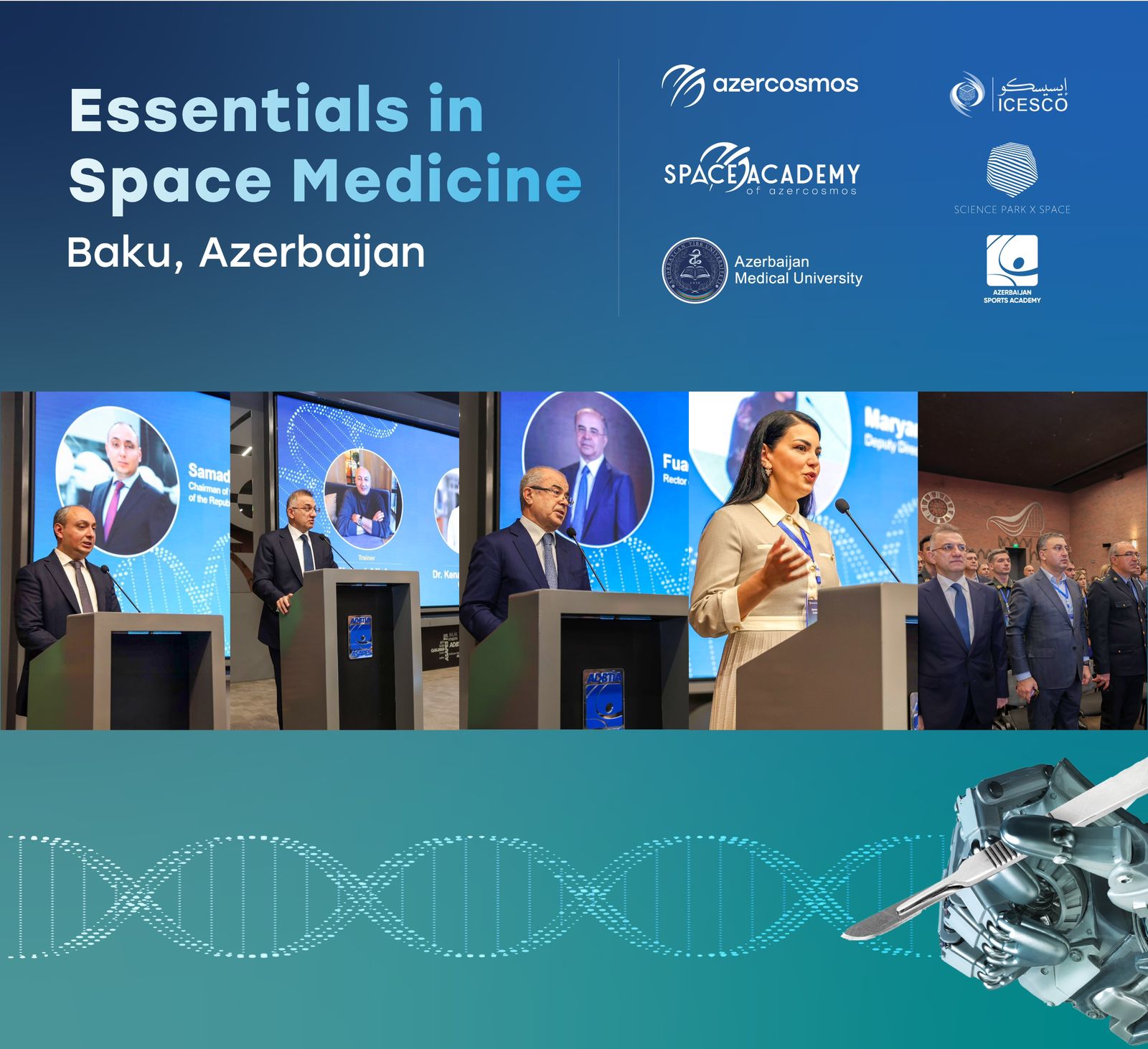 Azerbaijan Hosts First-Ever Training Program on “Essentials in Space Medicine” 