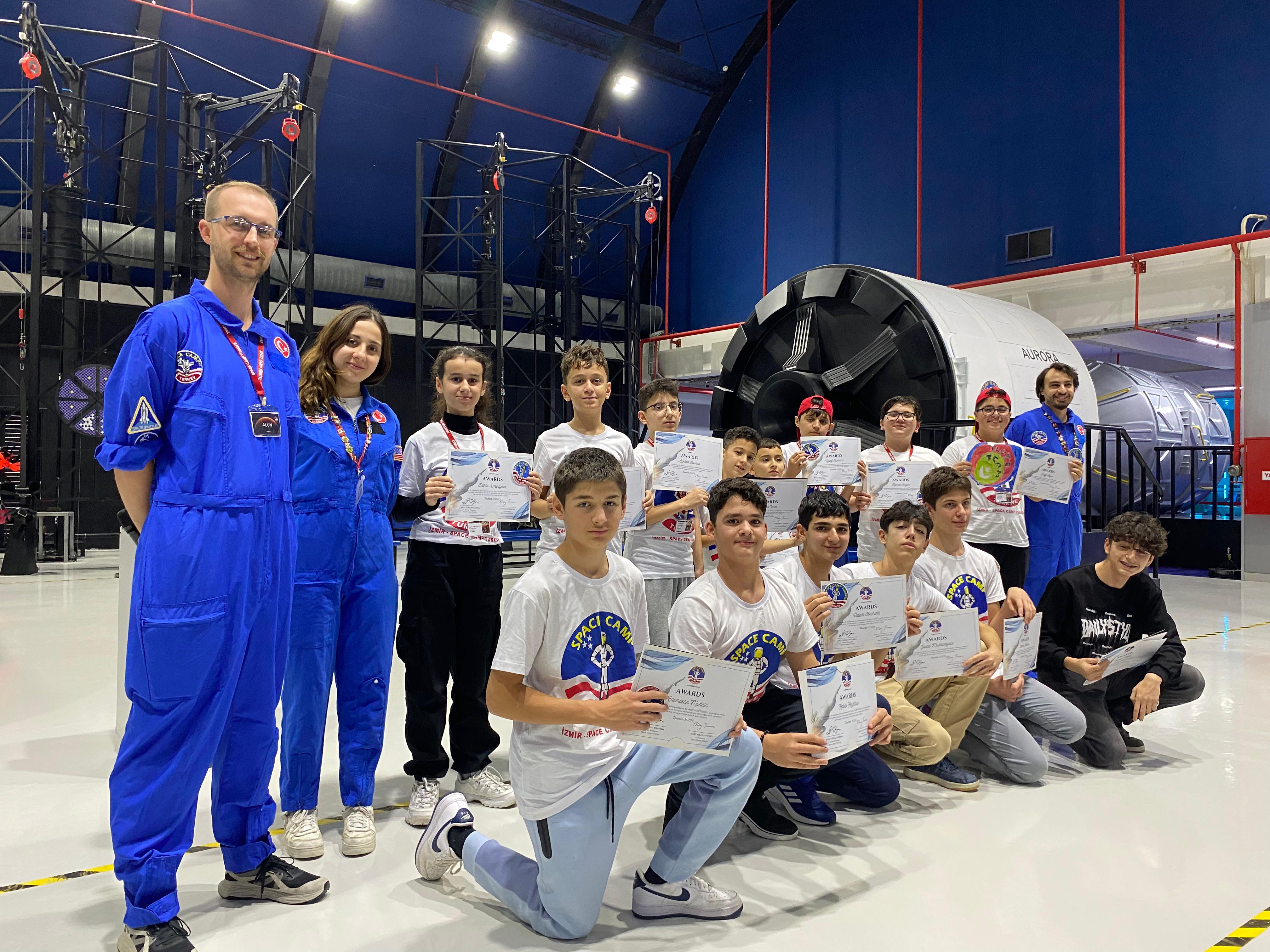 Students participated in Space Camp Türkiye