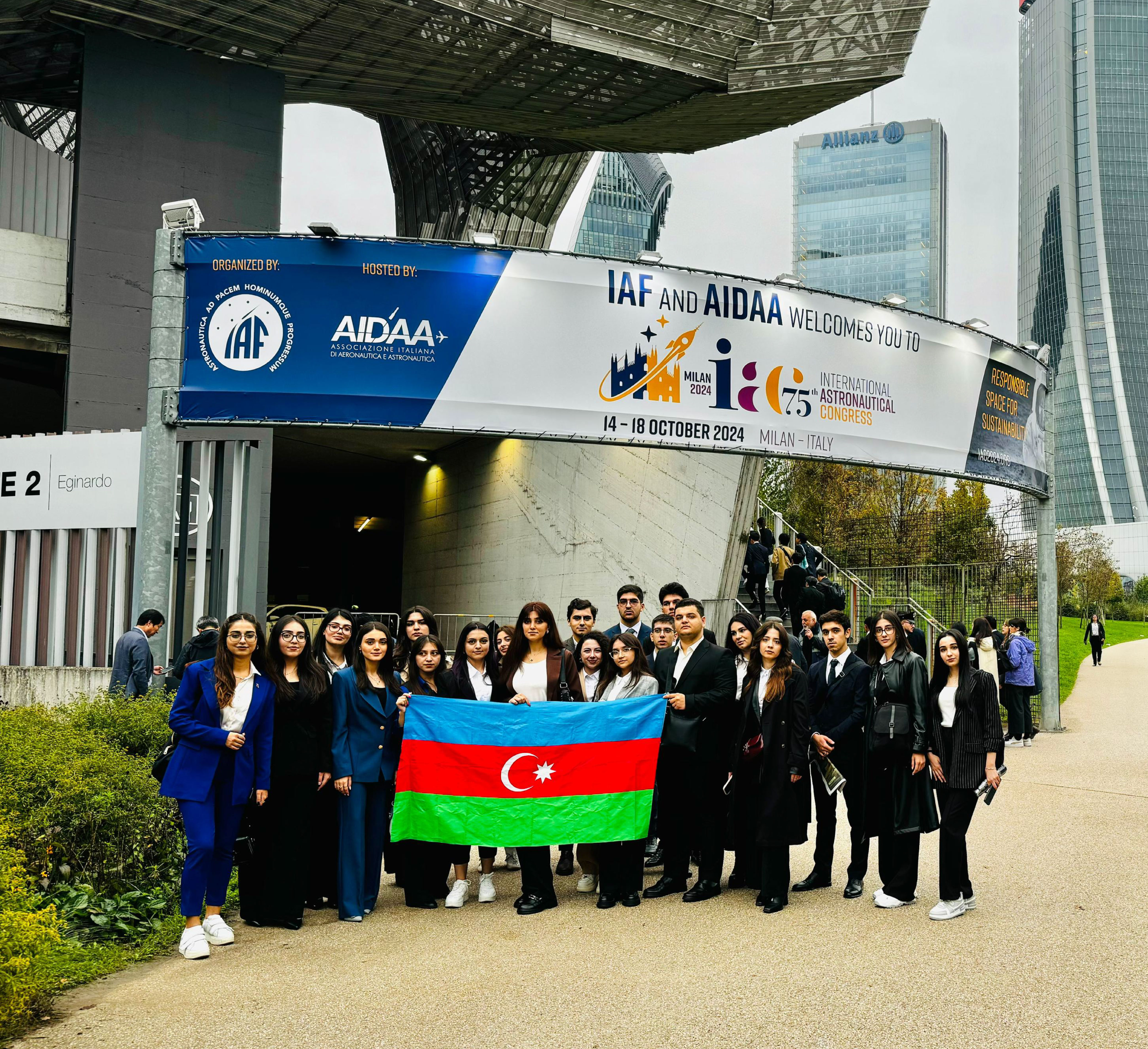 Azerbaijani Young Scientists Continue Their Sessions at the International Astronautical Congress