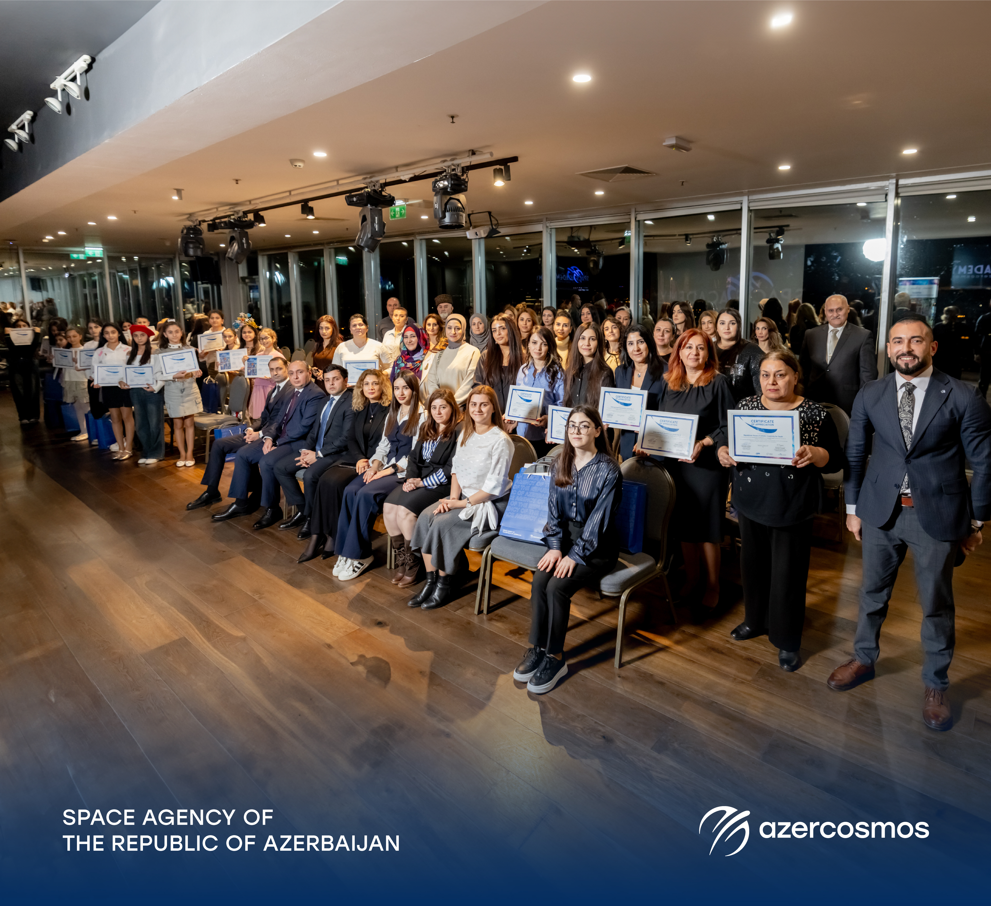 The awarding ceremony of the national stage of the International Space Poster Competition was held